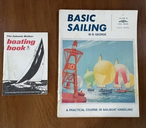 Johnnie Walker Boating Book and Basic Sailing by MB George 1969 - Foto 1 di 12