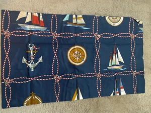 LOT OF 2 KING CASTAWAY NAUTICAL ANCHOR BOAT COMPASS PILLOW SHAM COVER NWOT - Picture 1 of 1