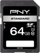 PNY Carte mémoire SDXC Standard 64 Go