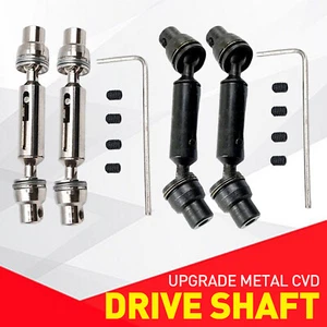 Upgrade Metal CVD Drive Shaft For WPL 1/10 D12 1/16 C14 C24 C34 B14 Car-Parts Gw - Picture 1 of 11