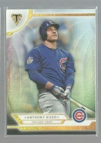 2018 Topps Triple Threads #8 Anthony Rizzo (ref 110869) - Image 1 of 1