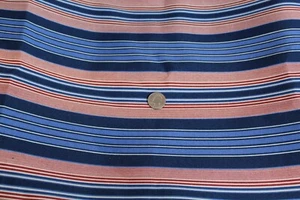 4 Yards Outdoor Home Dec Fabric - Red White Blue Stripe PK Lifestyles - 56" Wide - Picture 1 of 2