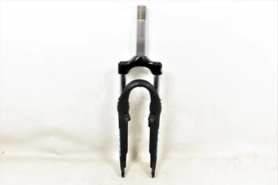 24" Suntour M3010 Bike Suspension Fork 1 1/8” 156mm Threaded Steerer V Brake Blk - Image 1 of 4