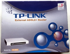 TP-LINK TD-8840 External ADSL2+ Router - NEW IN BOX Opened Never Used - Picture 1 of 5