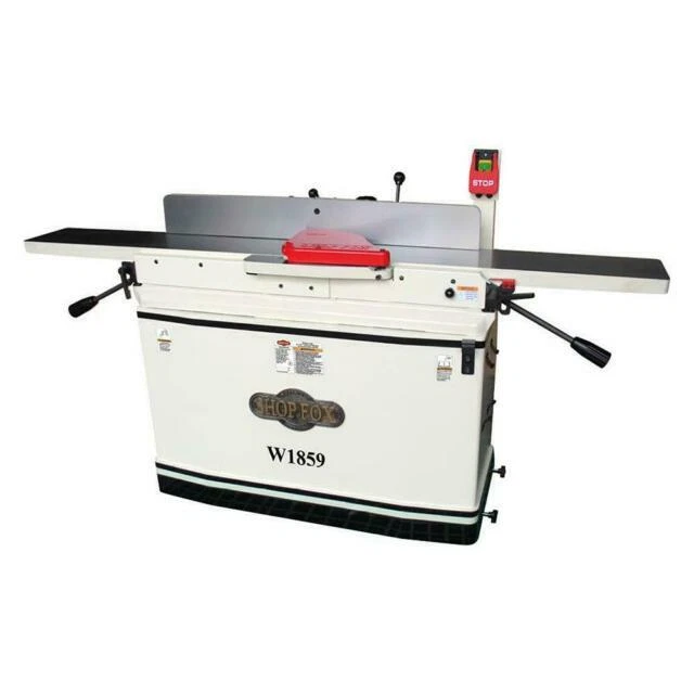SHOP FOX W1859 8 in x 76 in Parallelogram Jointer with Mobile Base