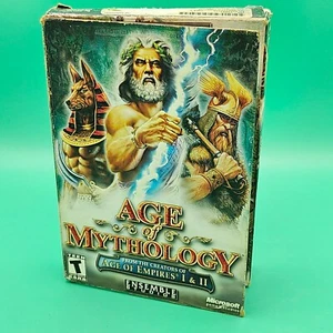 Age Of Mythology, PC Game, USED, CD-Rom Software No Manual With Key Vintage Game - Picture 1 of 7