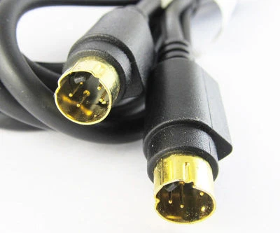 300cm Gold Plated Connector S-Video 4 Pin Male to Male Cable For DVD HDTV 1set - Image 1 of 2