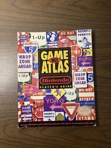 NES Game Atlas Strategy Guide Player Hint Book TMNT Zelda Nintendo Power - Picture 1 of 6