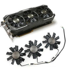 For ZOTAC GTX 1080 1070ti 1070 AMP Extreme Graphics Card Cooling Fan GAA8S2U - Picture 1 of 5