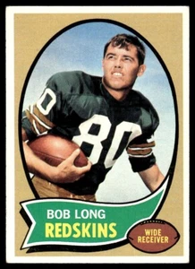 Topps Bob Long 1970 radiocontrol Washington Redskins #53 - Imagen 1 de 2