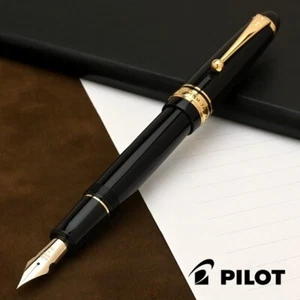 Pilot Namiki Füllfederhalter CUSTOM743 schwarz 14k Feder EF / F / M / B - Bild 1 von 12