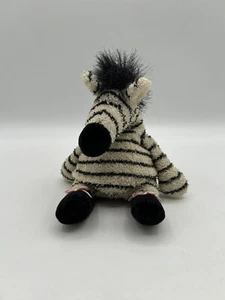 Zenia Zebra Terrycloth w/ Pink Bows VERY RARE VTG Manhattan Toy Company 1997 - Picture 1 of 15