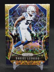 2019 Prizm Darius Leonard Gold Lazer #148 Indianapolis Colts - Picture 1 of 2