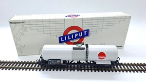 Vagón cisterna Liliput 1:87 H0 25817 4 ejes ELAN de la ÖBB - blanco en embalaje original raro - Imagen 1 de 5