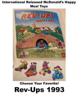 McDonald's 1993 Vintage McDonaldLand Rev Up-International-Choose! - Picture 1 of 5