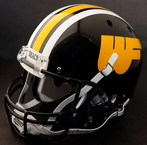 WAKE FOREST DEMON DEACONS 1979-1986 Schutt XP Gameday REPLICA Football Helmet Cover