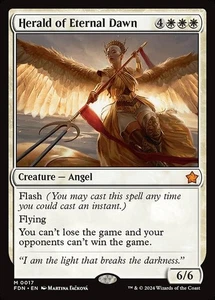 Herald of Eternal Dawn x1 1x Foundations NM MTG - Picture 1 of 1