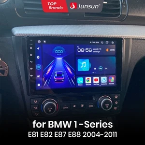 Autoradio Stereo 64GB GPS für BMW 1er E88 E82 E81 E87 Navi BT GPS FM - Bild 1 von 17