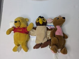 Beanie Owl Kanga Vintage Disney Store Winnie the Pooh Años 90 8"  - Imagen 1 de 5