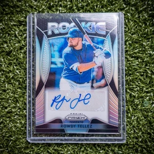 Rowdy Tellez 2019 Panini Prizm béisbol MLB plata novato radiocontrol automático RA-RT Toronto - Imagen 1 de 7