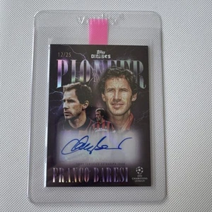 Franco Baresi - Topps Decades 1990’s Edition - Pioneers Auto /25 AC Milan - Picture 1 of 7
