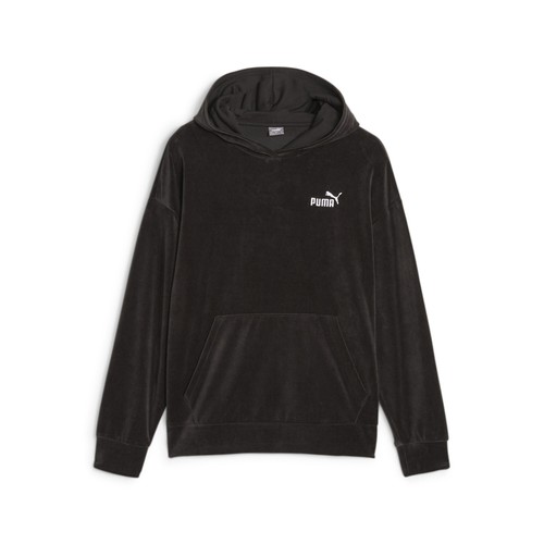 Puma Essential Pullover in velluto elevato con cappuccio donna taglia M casual capospalla 6