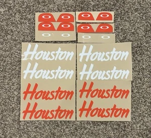 Houston Cougars Football Helmet Decals Lot - Picture 1 of 1