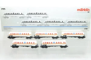 H0 Märklin 4798 Wagenset Kesselwagen Löwengas Güterwagen AC OVP N103 - Picture 1 of 2