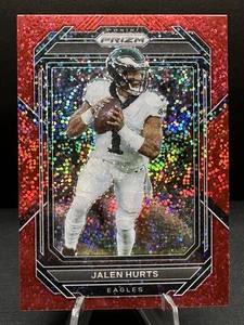 2022 Panini Prizm - Jalen Hurts #234 Red Sparkle Prizm - Picture 1 of 2
