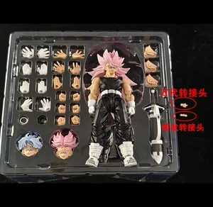 SSS Three S Studio Super Saiyan 3 SSJ3 Trunks Pink Hair 1/12 Action Figure New - Picture 1 of 1