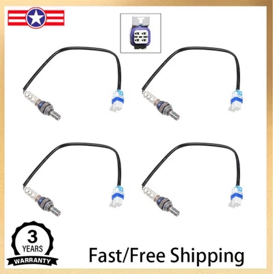 Sensores de oxígeno ascendentes+abajo 4X para Chevrolet Silverado 1500 GMC Sierra 1500 2003-2006 Foto 1 de 4