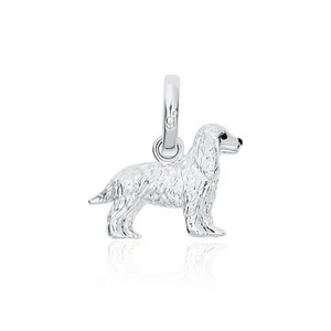 CHARM COCKER SPANIEL IN STERLINGSILBER CMN362 - Bild 1 von 3