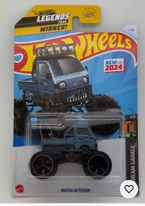 2024 Hot Wheels Mazda Autozam Blue - 1:64 #1/250. New. MINT! Cool Truck. - Picture 1 of 3
