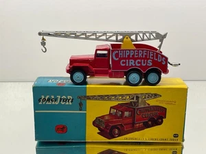 CORGI TOYS 1121 CHIPPERFIELDS CIRCUS CRANE 6x6 TRUCK -RED L19.0cm- GOOD IN BOX - Picture 1 of 11
