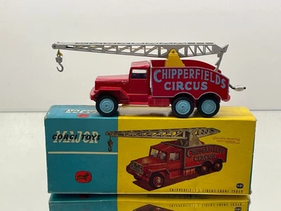 CORGI TOYS 1121 CHIPPERFIELDS CIRCUS CRANE 6x6 TRUCK -RED L19.0cm- GOOD IN BOX - Bild 1 von 4