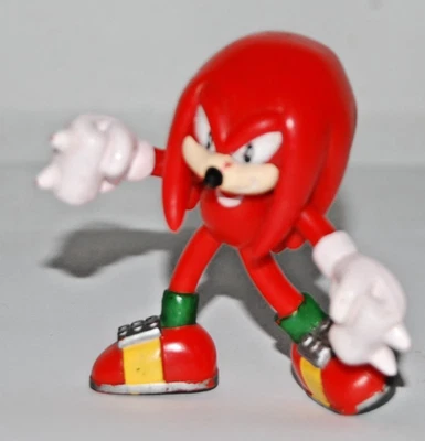 FIGURA DE ACCIÓN RARA "NUCKLES" FLEXIBLE -SONIC THE HEDGEHOG-3" -2000 Foto 1 de 4