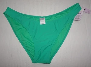 Wild Fable Aqua Green Ladies Low Rise Bikini High Leg Cheeky Bottom XL/16 NWT - Picture 1 of 5