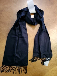 Neu mit Etikett neu NORDSTROM RACK 100 % Kaschmir Wolle Fransen Schal burgunderrot - Bild 1 von 1