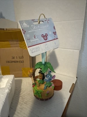 2021 Disney Lilo & Stitch Living Magic Light-Up Singing Hula Ornament Lb - Image 1 of 4