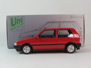 Laudoracing Fiat Uno Turbo I.E. 1.4 rosso corsa 1990 1/18 LM200E - Imagen 1 de 5