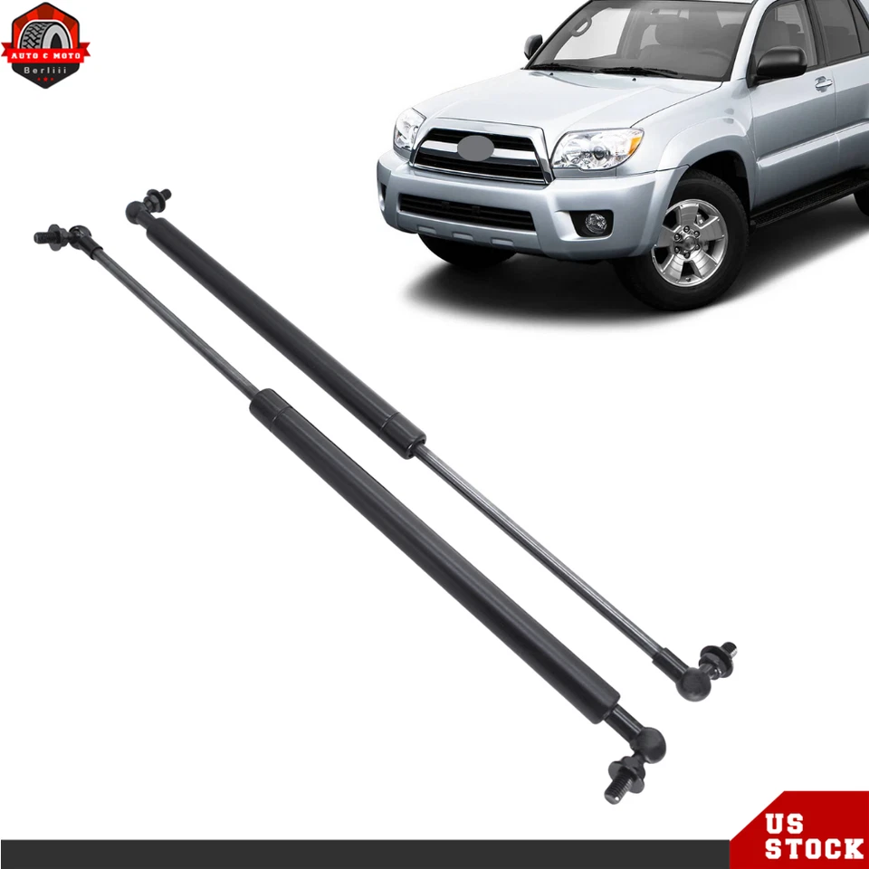 Soportes de elevación del capó delantero amortiguador 2 piezas para 03-09 Toyota 4Runner/Lexus GX470 Foto 1 de 4