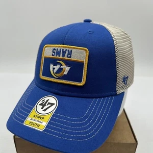 Los Angeles Rams 47 Brand NFL Adjustable Snapback Baseball Hat Cap *Youth - Picture 1 of 11