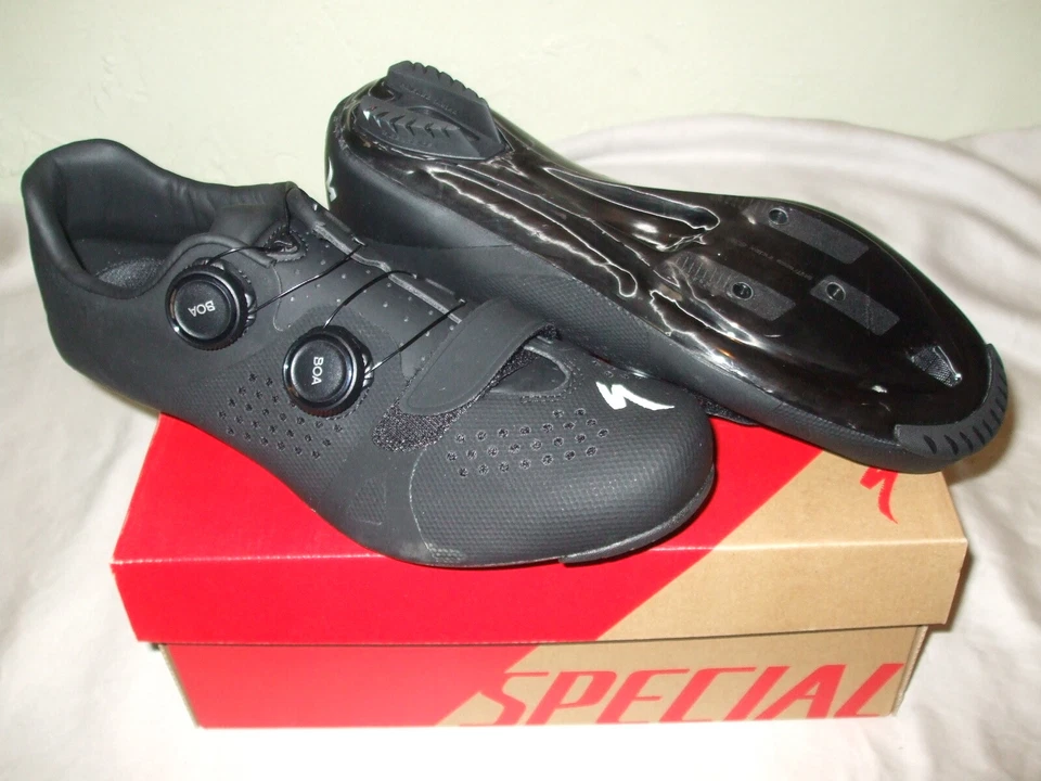 Specialized Torch 3.0 Carbon Road Cycling Shoes Black EU-41 US-8