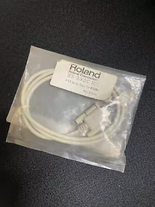 Cavo Roland RS-232C (C) 9-pin Serial Cable For WINDOWS PC Tastiera Vintage - Foto 1 di 2