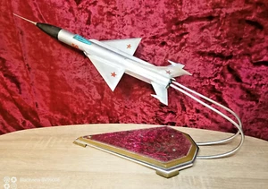 Vintage model military aircraft SU 15 metal handmade Soviet USSR BIG 18.5in - Picture 1 of 24