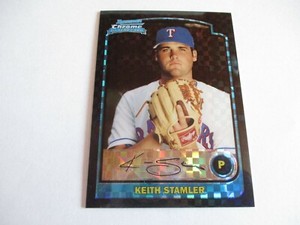 2003 Bowman Chrome Keith Stamler Xfractor Card #310