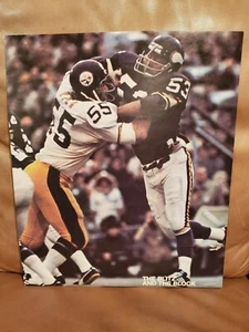 Minnesota Vikings Mick Tingelhoff THE BLITZ..AND THE BLOCK 14x17 Calendar Poster - Picture 1 of 1