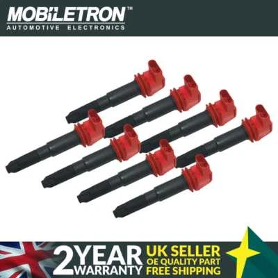 8 Pack of Mobiletron CE-204 Ignition Coil for Porsche Cayenne Panamera - Image 1 of 2