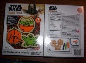 2) Star Wars Mandalorian/Grogu Baby Yoda Cookie Decorating Kits-Best Before 5/23 - Picture 1 of 1