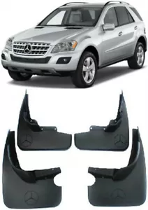 Genuine Set Splash Guards Mud Flaps FOR 2007-2011 Mercedes Benz ML W164 350 /500 - Picture 1 of 8
